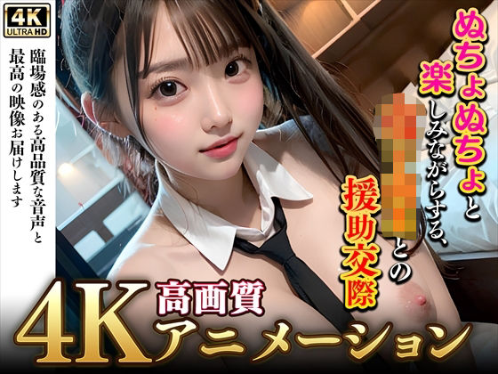 d_302894【エロ漫画試し読み】【4Kぬるぬるアニメ】ぬちょぬちょと楽しみながらする、女子校生との援○交際 | 究極のあいどる