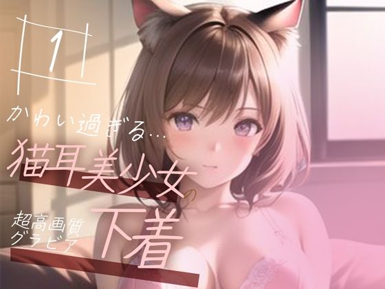 d_346585【エロ漫画試し読み】【超高画質グラビア写真集】猫耳美少女の下着。かわいい50枚〜1巻〜 | ruana